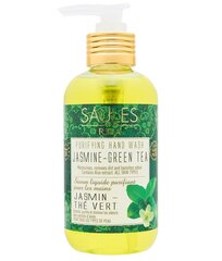 Šķidrās roku ziepes JASMINE-GREEN TEA, Saules Fabrika, 200 ml cena un informācija | Ziepes | 220.lv