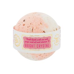 Бурлящий шарик для ванны  «BRIGHT CRYSTAL» с морской солью и маслом из виноградных косточек, Saules fabrika, 145 г цена и информация | Масла, гели для душа | 220.lv