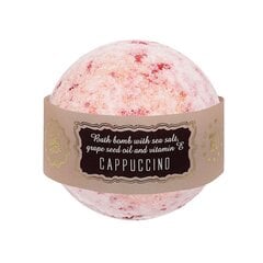 Jūras sāls bumba vannai „CAPPUCCINO” Saules Fabrika, 145 g cena un informācija | Dušas želejas, eļļas | 220.lv