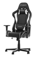 Spēļu krēsls DXRacer FORMULA F08-NW, melns/balts цена и информация | Офисные кресла | 220.lv