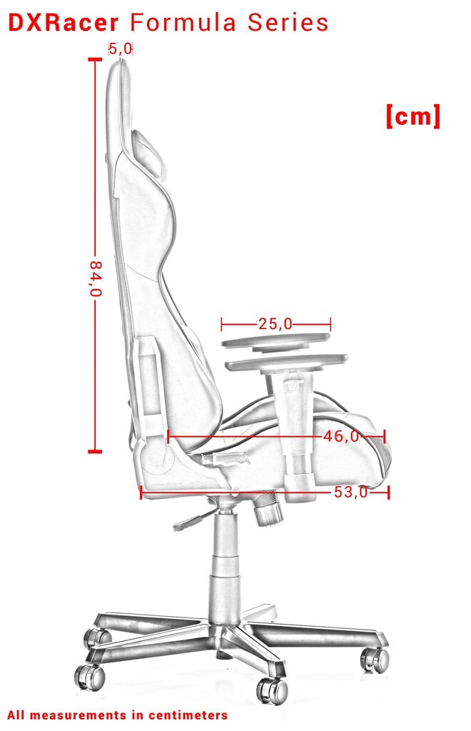 Spēļu krēsls DXRacer FORMULA F08-NW, melns/balts цена и информация | Biroja krēsli | 220.lv