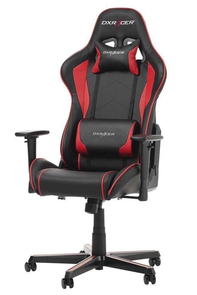 Spēļu krēsls DXRacer FORMULA F08-NR, melns/sarkans cena un informācija | Biroja krēsli | 220.lv