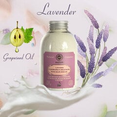 Молочко для ванны с маслом виноградной косточки «LAVENDER» Saules Fabrika, 250 г цена и информация | Масла, гели для душа | 220.lv