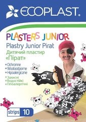 Bērnu plāksteru komplekts ''Junior Pirate'' цена и информация | NordePlast Защитные, дезинфицирующие средства, медицинские товары | 220.lv