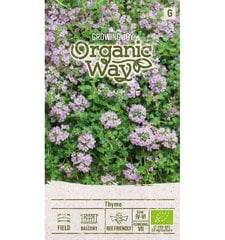 Тимьян лекарственный Organic Way 0,3 г цена и информация | Семена приправ | 220.lv