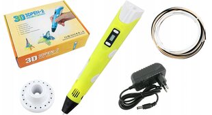 3D pildspalva, dzeltenā cena un informācija | Smart ierīces un piederumi | 220.lv