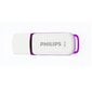 USB zibatmiņa Philips 64GB USB 2.0 Snow Edition Purple cena un informācija | USB Atmiņas kartes | 220.lv