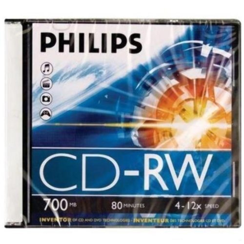PHILIPS CD-RW700 4X-12X, JEWEL CASE cena un informācija | Vinila plates, CD, DVD | 220.lv