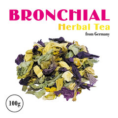 BRONHIĀLĀ tēja, Bronchial Herbal tea, PT100 g cena un informācija | Tēja | 220.lv