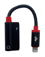 Адаптер bluetooth ADP36 c Lightning на 3,5 мм, черный цена и информация | Адаптеры и USB разветвители | 220.lv