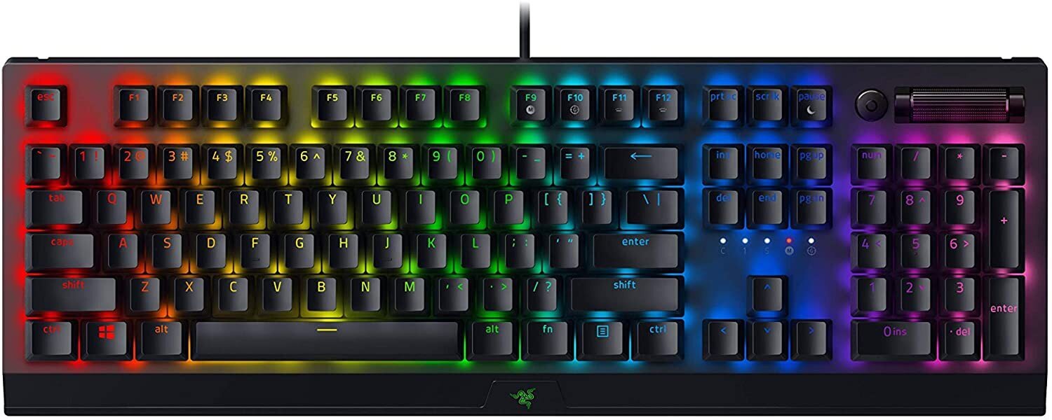 Razer BlackWidow V3 Razer Huntsman Elite RZ03-01871000-R3M1 цена и информация | Klaviatūras | 220.lv