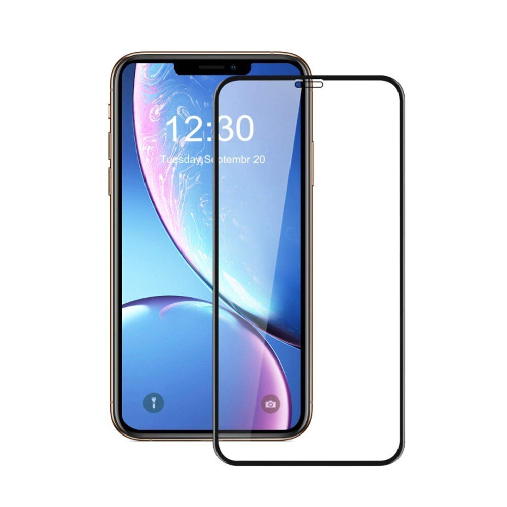 Ekrāna aizsargstikliņš 5D Full Glue priekš iPhone 12 Mini cena un informācija | Ekrāna aizsargstikli | 220.lv
