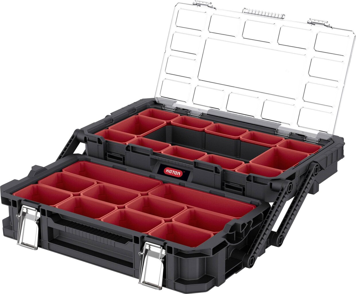 Organaizers Connect Cantilever Organizer 22, 56,5x31,7x16,1cm cena un informācija | Instrumentu kastes | 220.lv