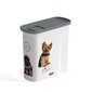 Trauks barības uzglabāšanai Love Pets Dogs 1kg 2L 21x9x19cm цена и информация | Bļodas, kastes pārtikas | 220.lv