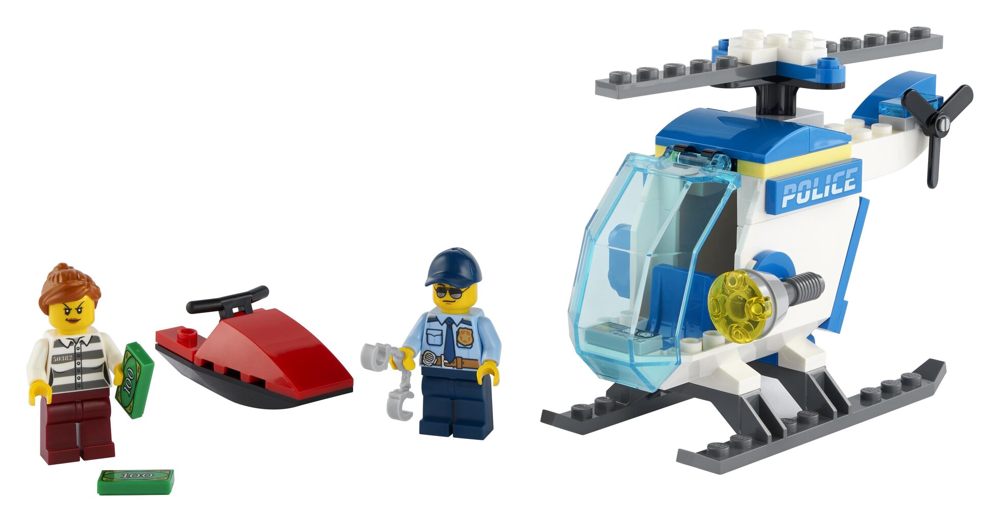 60275 LEGO® City Policijas helikopters cena un informācija | Konstruktori | 220.lv