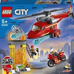 60281 LEGO® City Ugunsdzēsēju glābšanas helikopters cena un informācija | Konstruktori | 220.lv