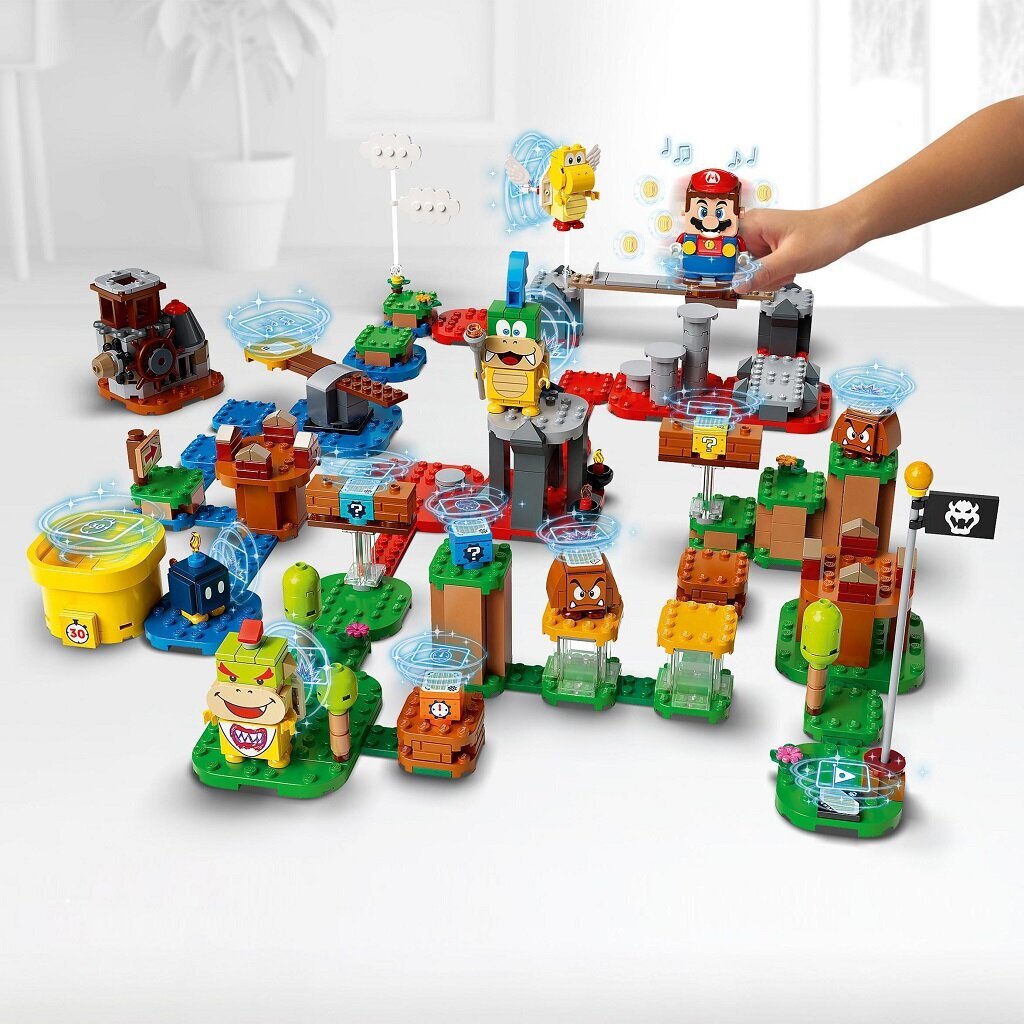 71380 LEGO® Super Mario Iemācieties būvēt savu piedzīvojumu veidošanas komplektu cena un informācija | Konstruktori | 220.lv