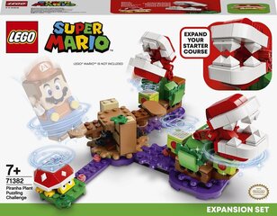 71382 LEGO® Super Mario Дополнительный набор «Вызов запутанного растения с пираньями» цена и информация | Конструкторы и кубики | 220.lv