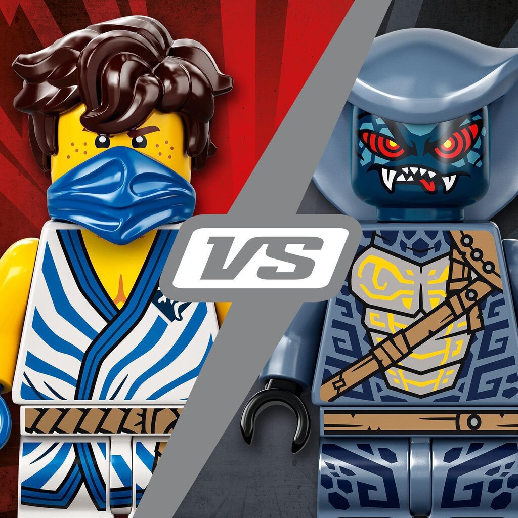 71732 LEGO® NINJAGO Jay pret Serpentin cena un informācija | Konstruktori | 220.lv