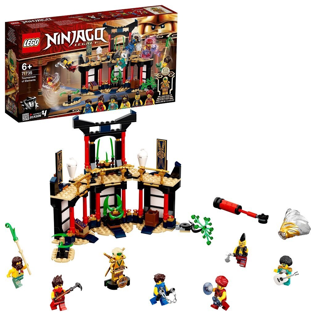 71735 LEGO® NINJAGO Elementu turnīrs cena un informācija | Konstruktori | 220.lv