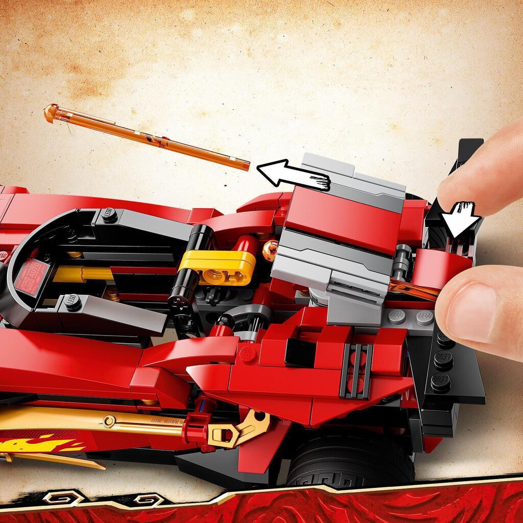 71737 LEGO® NINJAGO X-1 ниндзя-поджигатель цена | 220.lv