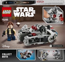 75295 LEGO® Star Wars Millennium Falcon mikrocīnītājs cena un informācija | Konstruktori | 220.lv