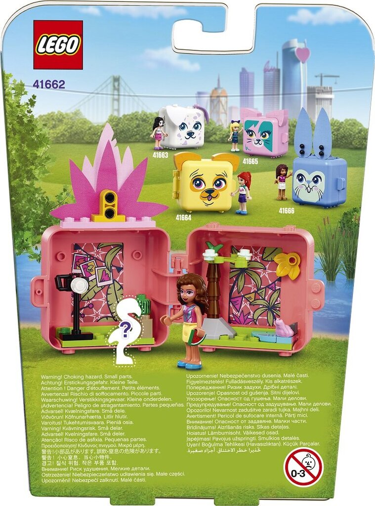 41662 LEGO® Friends Olīvijas flamingo kubs cena un informācija | Konstruktori | 220.lv