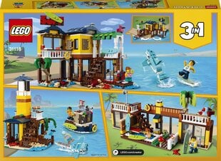 31118 LEGO® Creator Sērfotāju pludmales namiņš цена и информация | Конструкторы и кубики | 220.lv