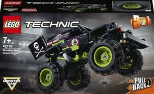  42118 LEGO® Technic Monster Jam Grave Digger цена и информация | Конструкторы | 220.lv