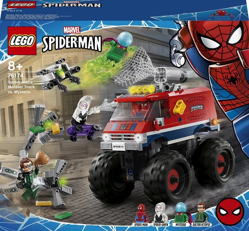 76174 LEGO® Marvel Super Heroes Человек-Паук Монстр против Тайны цена |  220.lv