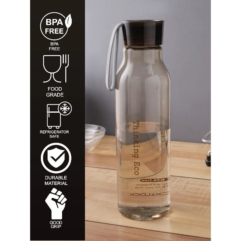 Pudele Eco 550ml, brūna cena un informācija | Ūdens pudeles | 220.lv