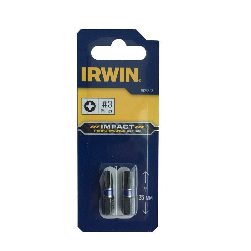 IRWIN uzgalis PZ1, 25 mm, 2 gab. cena un informācija | Rokas instrumenti | 220.lv