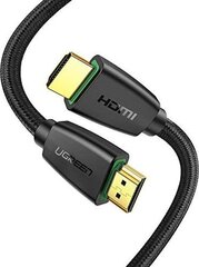 HDMI kabelis UGREEN, 4K, 2 m, melns, HD118 cena un informācija | Kabeļi un vadi | 220.lv