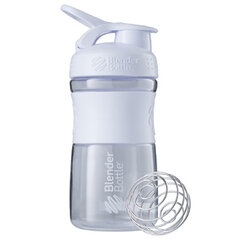 Pudele Blender Bottle SportMixer 500ml 500000, balta цена и информация | Фляги для воды | 220.lv