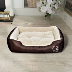 Silta gulta suņiem ar mīkstu spilvenu XL cena un informācija | Suņu gultas, spilveni, būdas | 220.lv