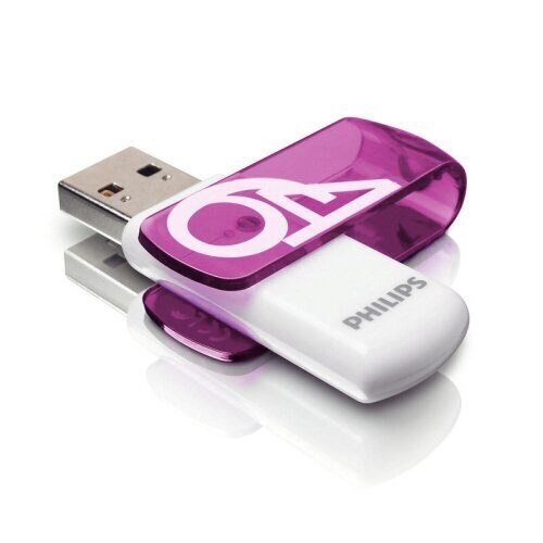 USB flash Philips 64GB USB 2.0 Vivid Edition Violeta cena un informācija | USB Atmiņas kartes | 220.lv
