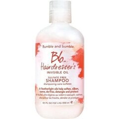Barojošs un mitrinošs matu šampūns Bumble and bumble Hairdresser's Invisible Oil 250 ml cena un informācija | Šampūni | 220.lv