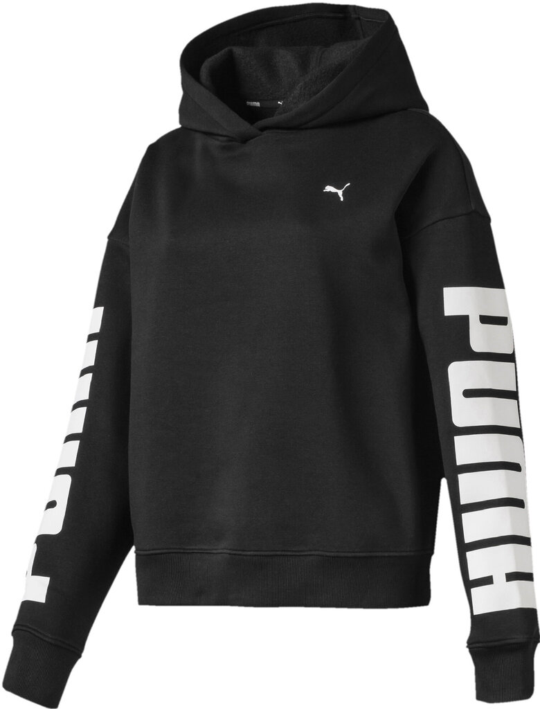 Sieviešu sporta stila džemperis Puma Rebel Hoody FL Black, melns цена и информация | Jakas sievietēm | 220.lv
