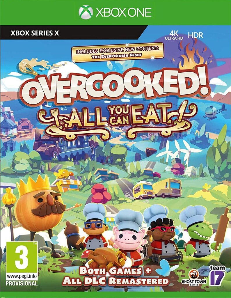 Компьютерная игра Overcooked: All You Can Eat Xbox Series X цена | 220.lv