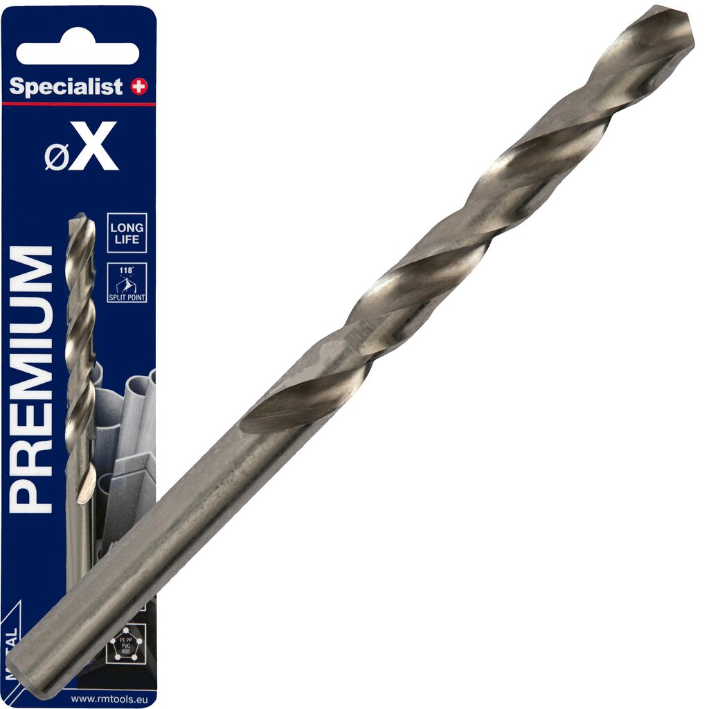 Specialist+ Premium urbis metālam 6 mm, 1 gab. cena un informācija | Rokas instrumenti | 220.lv