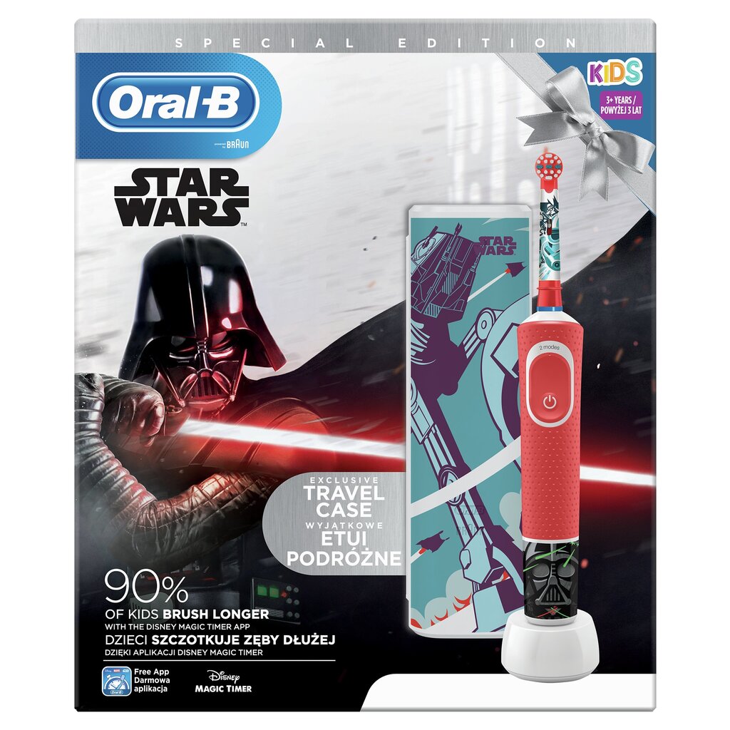 Oral-B Vitality Kids Star Wars cena un informācija | Elektriskās zobu birstes | 220.lv