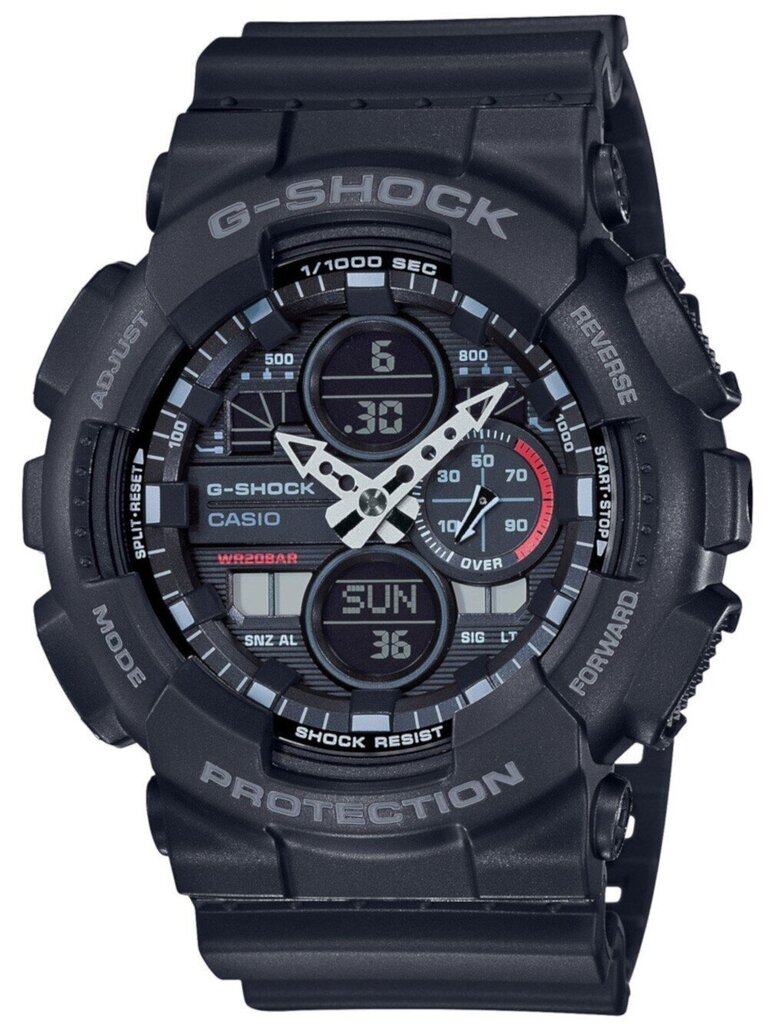 Vīriešu pulkstenis G/G-Shock GA-140-1A1ER 411 cena un informācija | Vīriešu pulksteņi | 220.lv