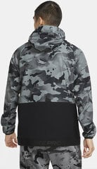 Nike Джемпер M NK Flx Vnt MX HD FZ Jkt Camo Grey Black цена и информация | Мужские толстовки | 220.lv