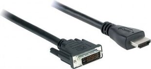 DVI-D uz HDMI Adapteris V7 V7E2HDMIDVID-02M Melns (2 m) cena un informācija | Kabeļi un vadi | 220.lv