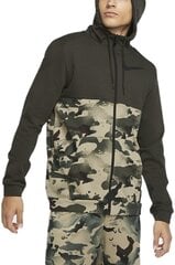 Nike Джемпер M NK Dry FZ FA Camouflage Green цена и информация | Мужские толстовки | 220.lv