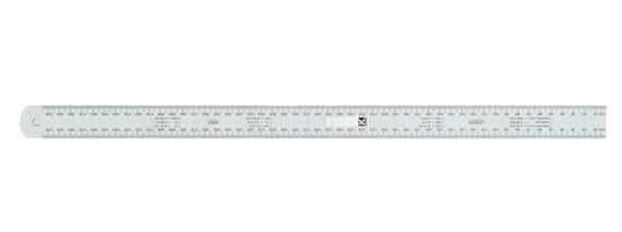 Alumīnija lineāls „KAPRO" 100 cm cena un informācija | Rokas instrumenti | 220.lv