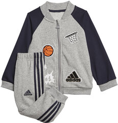 Sporta kostīms bērniem Adidas I Coll Mix Ts1 Grey, pelēks/zils цена и информация | Комплекты для мальчиков | 220.lv