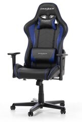 Spēļu krēsls DXRacer RACING F01-NI, melns cena un informācija | Biroja krēsli | 220.lv