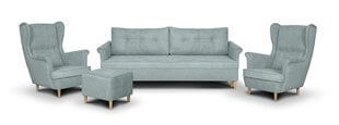 Комплект мягкой мебели Bellezza Elite II, светло-зеленый цена и информация | Комплекты мягкой мебели | 220.lv