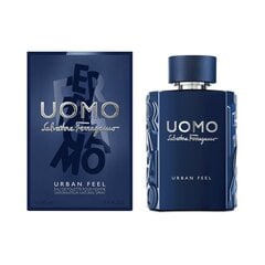 Tualetes ūdens Salvatore Ferragamo Uomo Urban Feel EDT vīriešiem, 100 ml cena un informācija | Salvatore Ferragamo Smaržas, kosmētika | 220.lv